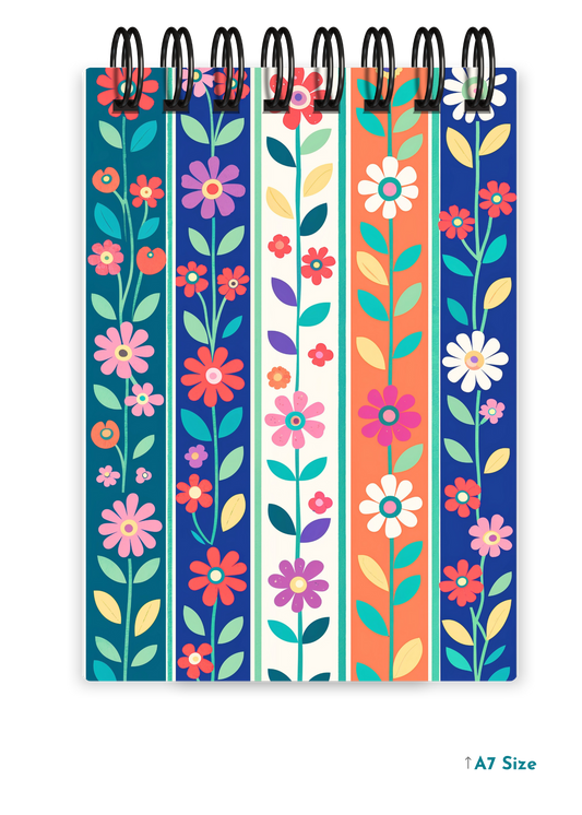 TRIBAL ECHO cover page - A7 Size Pocket Notepad