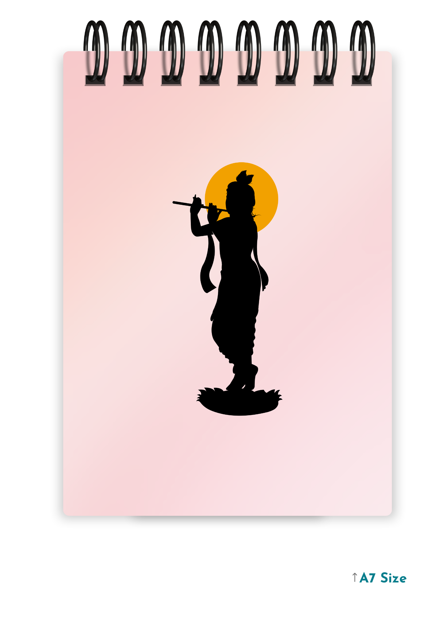 KRISHNA JI (4) cover page - A7 Size Pocket Notepad