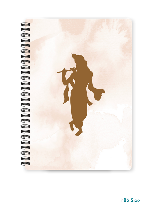 KRISHNA JI (3) cover page - A4 / B5 Size Wiro Notebook