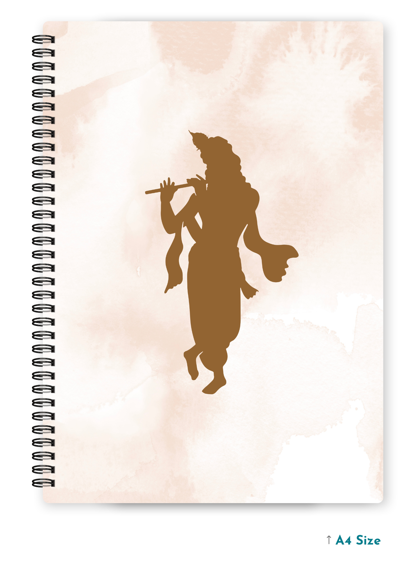 KRISHNA JI (3) cover page - A4 / B5 Size Wiro Notebook