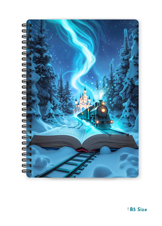 AQUA VORTEX cover page - A4 / B5 Size Wiro Notebook