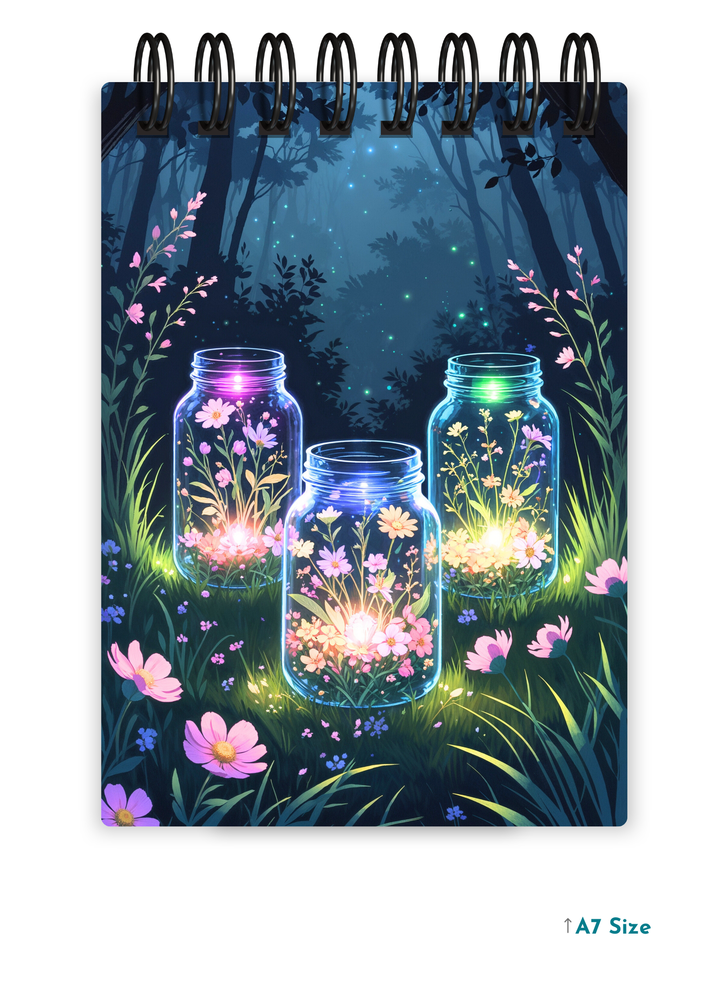 MAGICAL TWILIGHT cover page - A7 Size Pocket Notepad