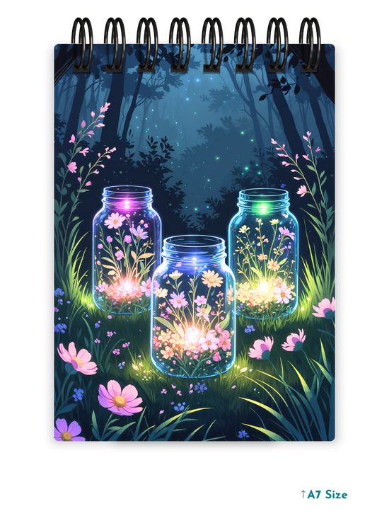 MAGICAL TWILIGHT cover page - A7 Size Pocket Notepad