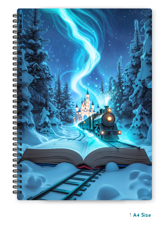 AQUA VORTEX cover page - A4 / B5 Size Wiro Notebook
