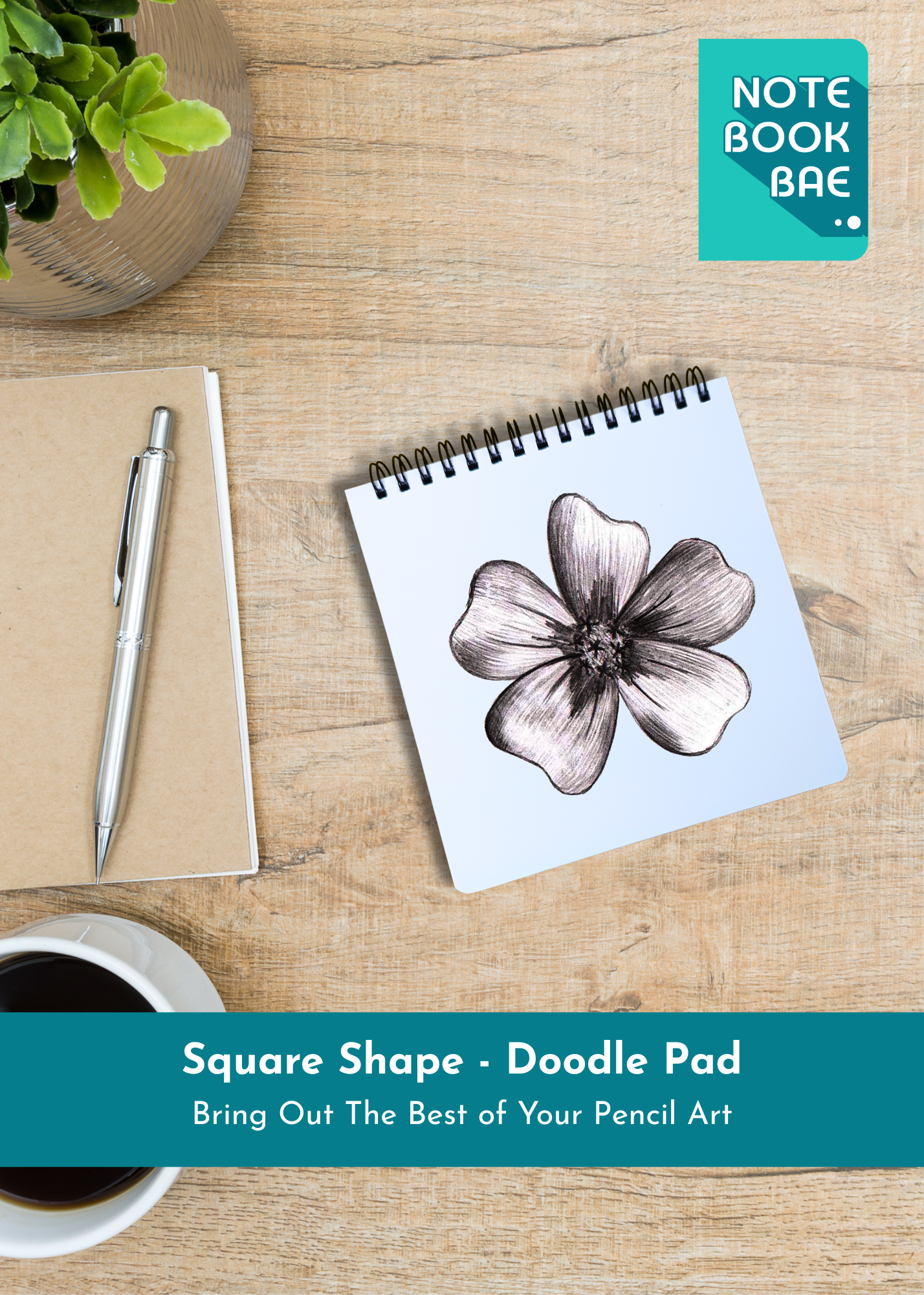 AUTUMN MUSE cover page - Square Shape Doodle Pad