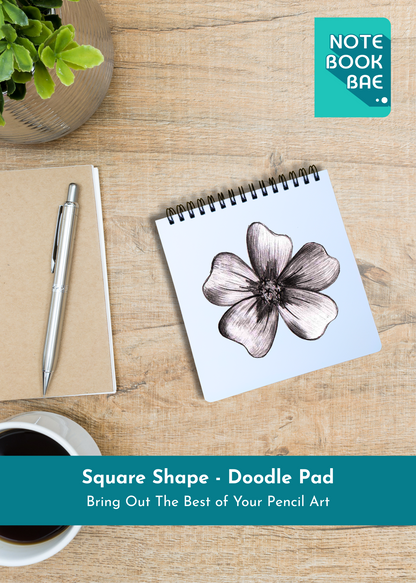 AUTUMN MUSE cover page - Square Shape Doodle Pad