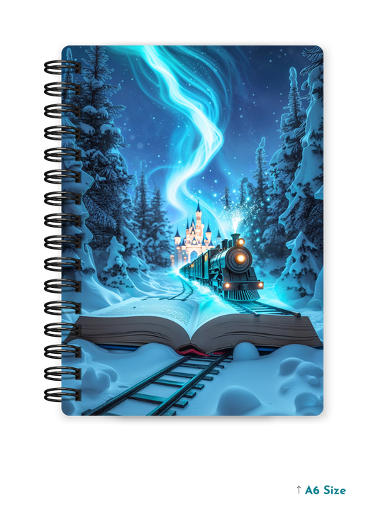 AQUA VORTEX cover page - A5 / A6 Size Wiro Notebook