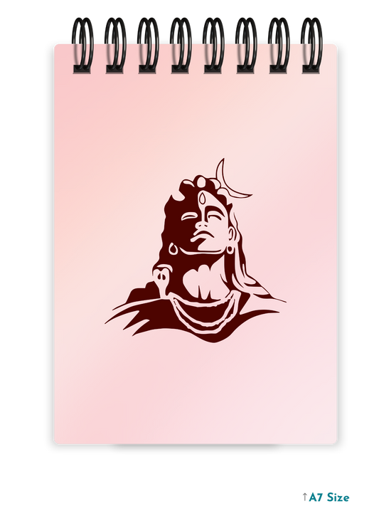 SHIV JI (5) cover page - A7 Size Pocket Notepad
