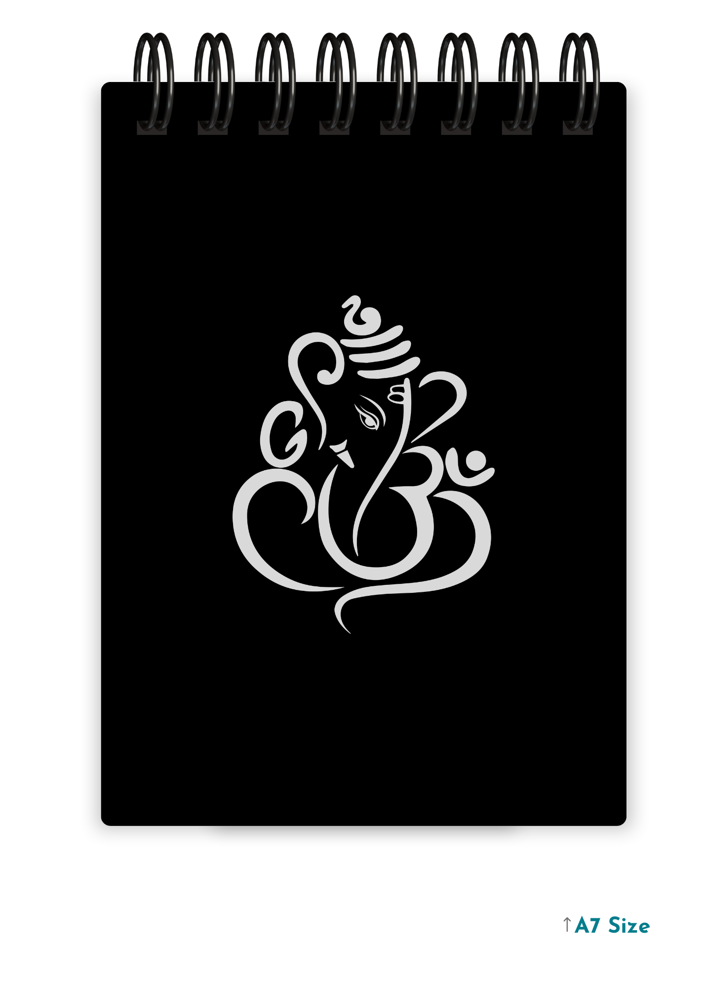 GANESH JI (1) cover page - A7 Size Pocket Notepad