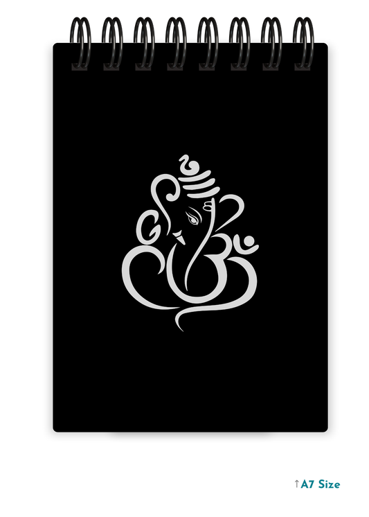 GANESH JI (1) cover page - A7 Size Pocket Notepad