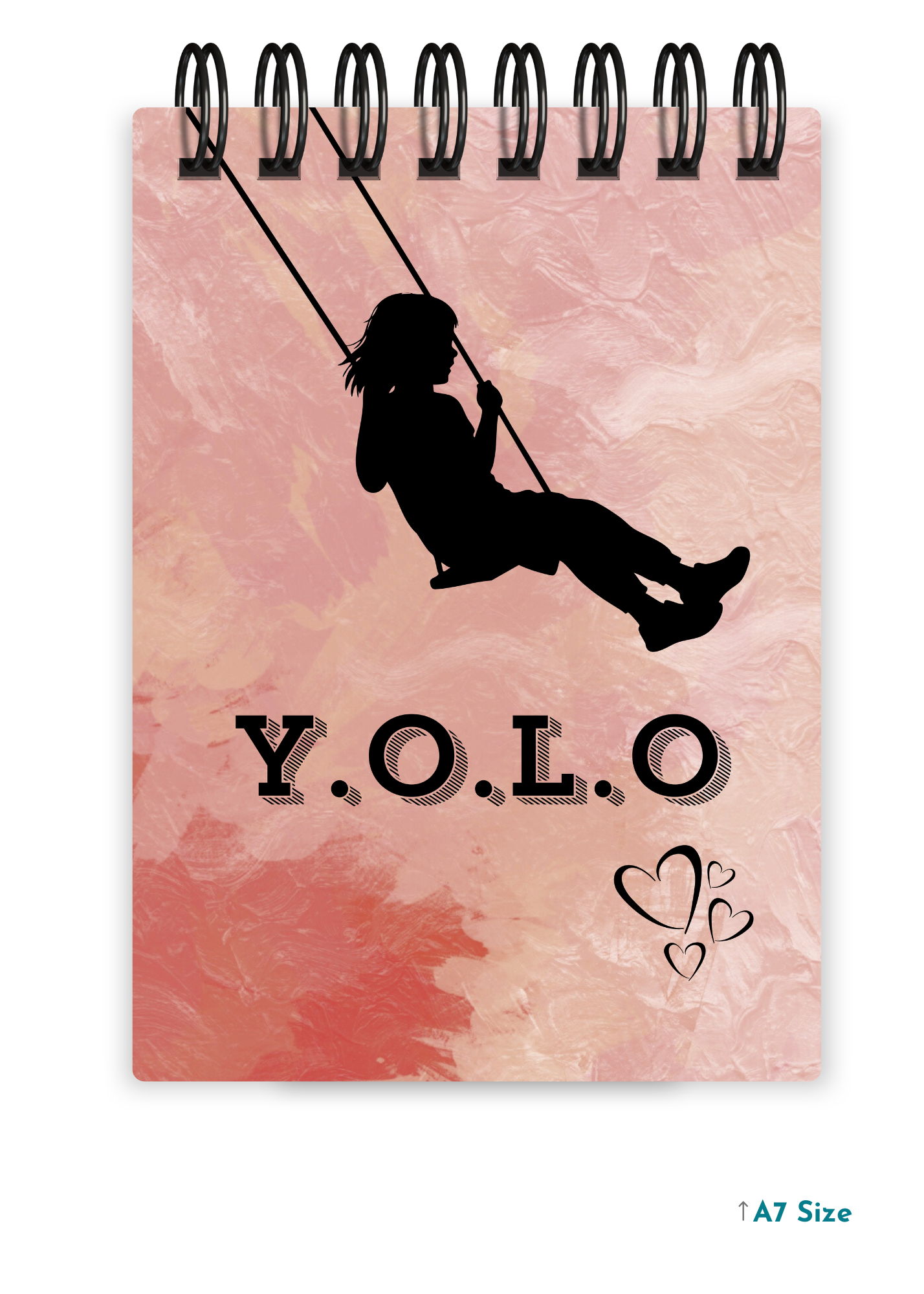 YOLO cover page - A7 Size Pocket Notepad