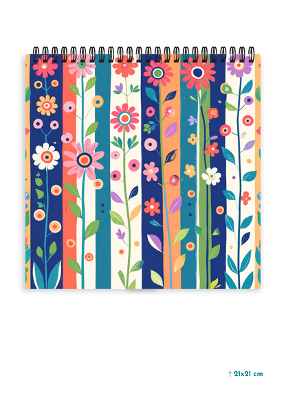 TRIBAL ECHO cover page - Square Shape Doodle Pad
