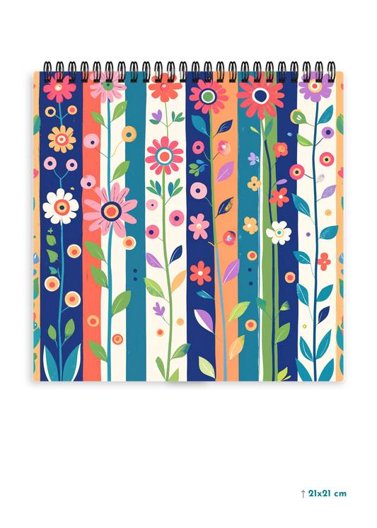 TRIBAL ECHO cover page - Square Shape Doodle Pad