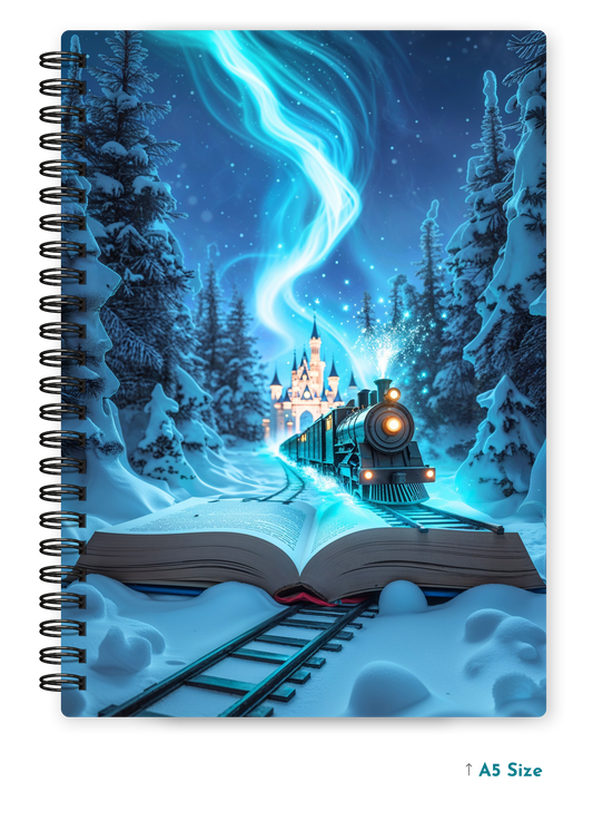 AQUA VORTEX cover page - A5 / A6 Size Wiro Notebook
