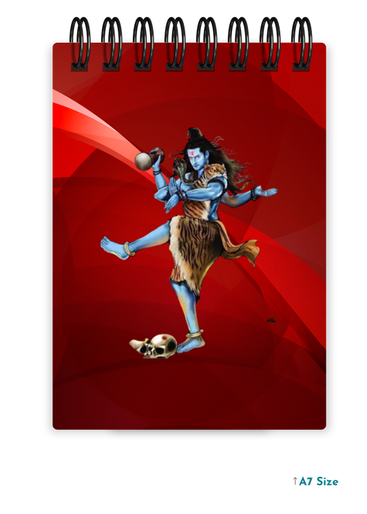 SHIV JI (7) cover page - A7 Size Pocket Notepad