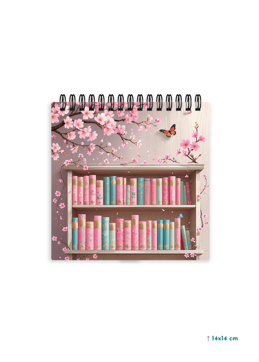SAKURA SHELF cover page - Square Shape Doodle Pad