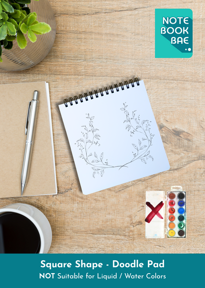TRIBAL ECHO cover page - Square Shape Doodle Pad