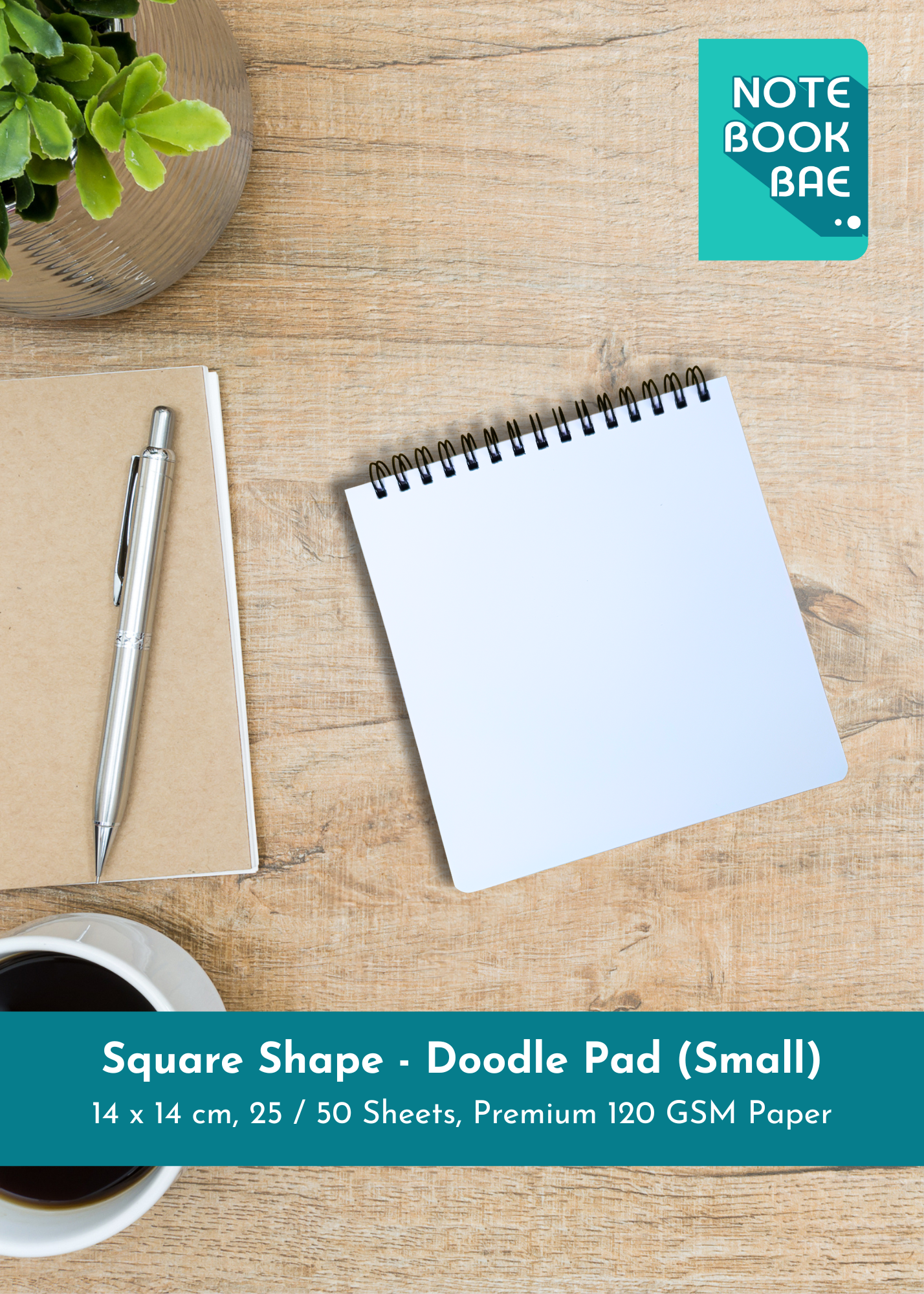 TRIBAL ECHO cover page - Square Shape Doodle Pad