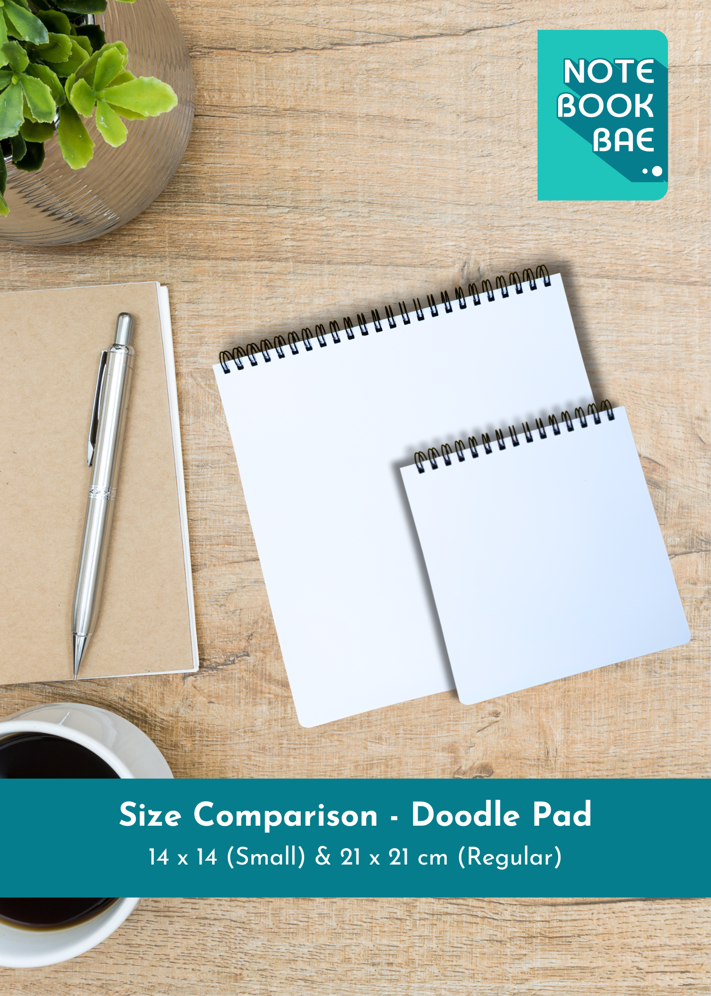 LUNAR WALTZ cover page - Square Shape Doodle Pad