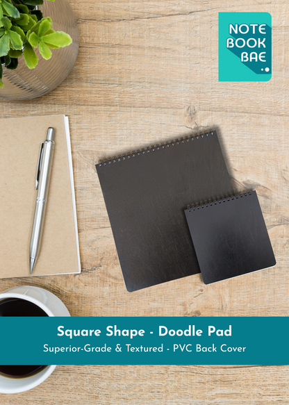 MEDITERRANEAN PINK cover page - Square Shape Doodle Pad