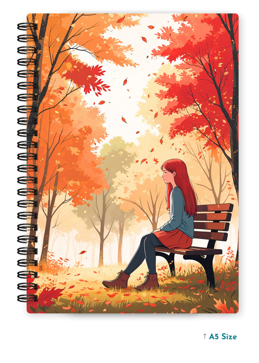 EMBER SOLACE cover page - A5 / A6 Size Wiro Notebook