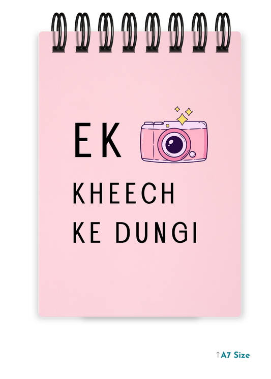 EK KHEECH KE DUNGI cover page - A7 Size Pocket Notepad