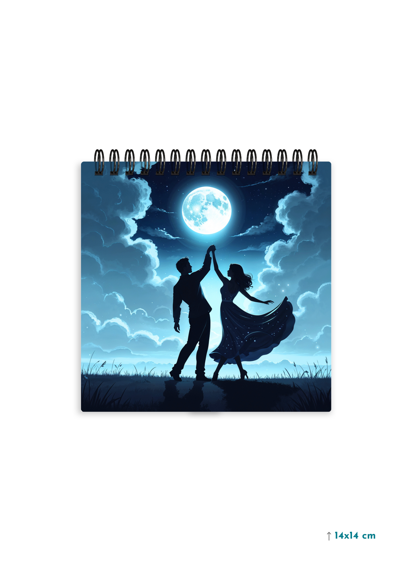 LUNAR WALTZ cover page - Square Shape Doodle Pad