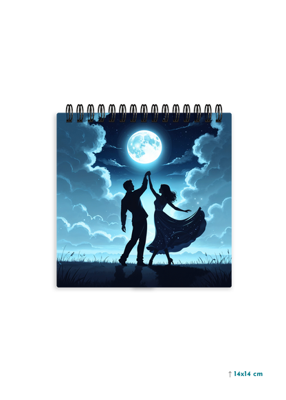 LUNAR WALTZ cover page - Square Shape Doodle Pad