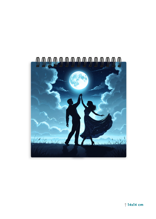 LUNAR WALTZ cover page - Square Shape Doodle Pad