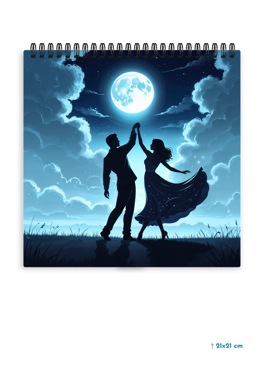 LUNAR WALTZ cover page - Square Shape Doodle Pad