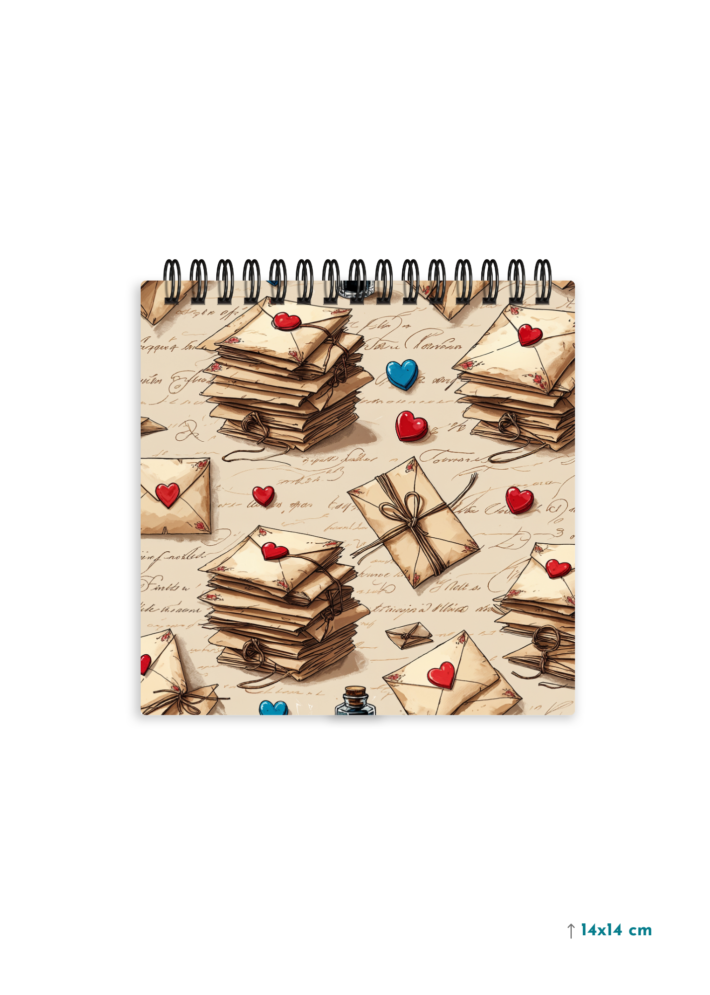 SCARLET LETTERS cover page - Square Shape Doodle Pad
