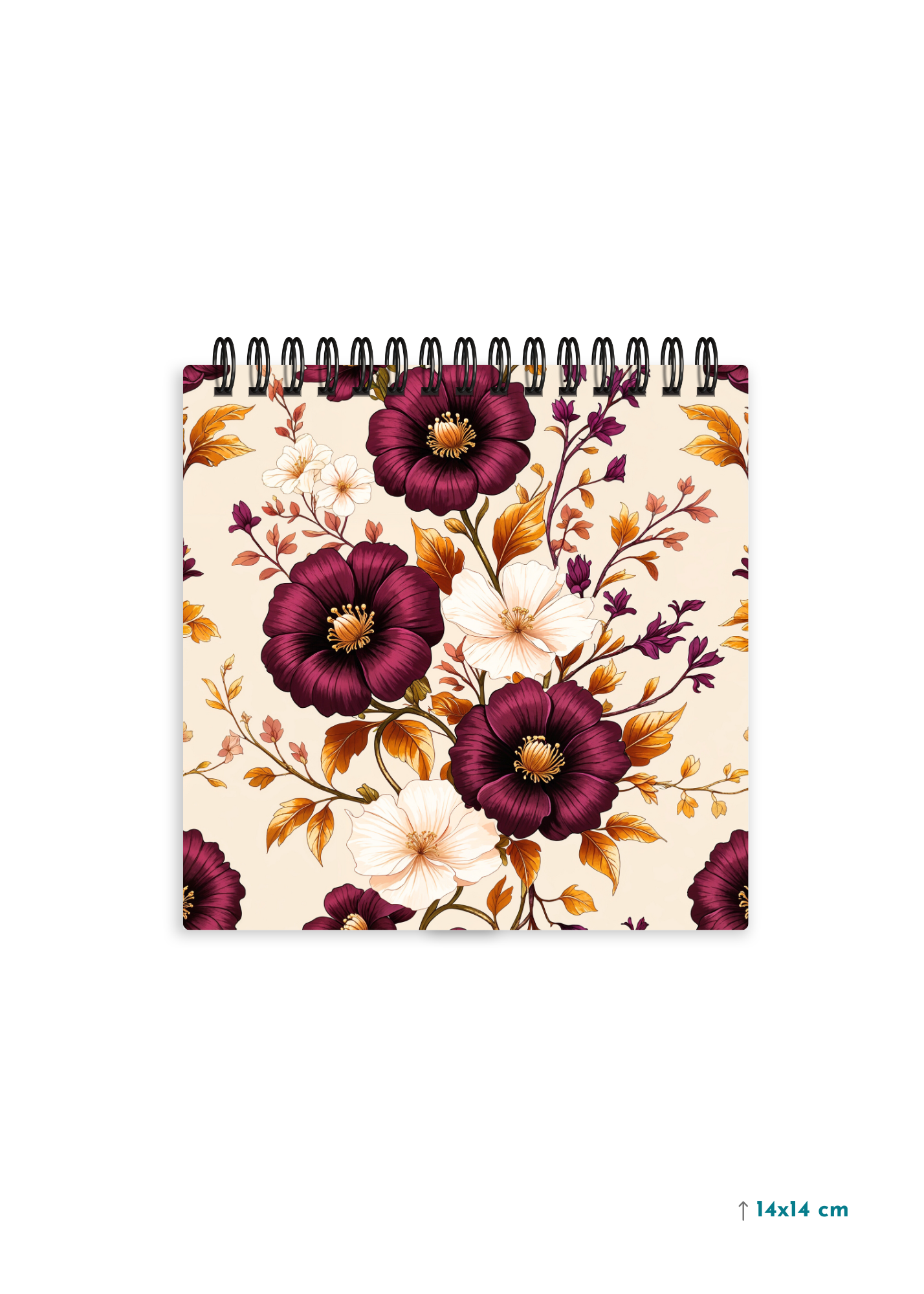 VELVET BLOOM cover page - Square Shape Doodle Pad