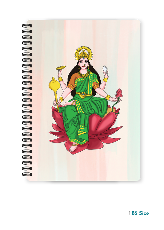 MAA LAXMI (1) cover page - A4 / B5 Size Wiro Notebook