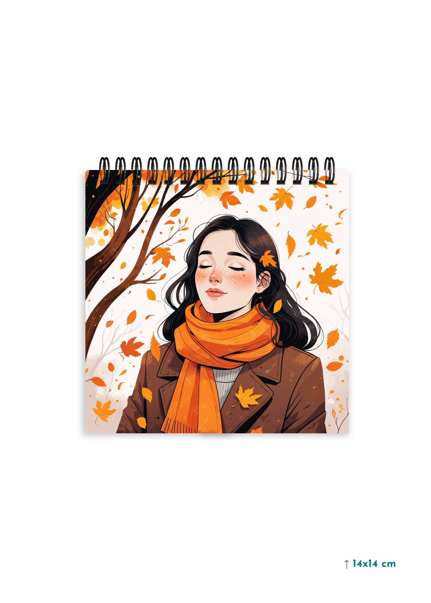 AUTUMN MUSE cover page - Square Shape Doodle Pad