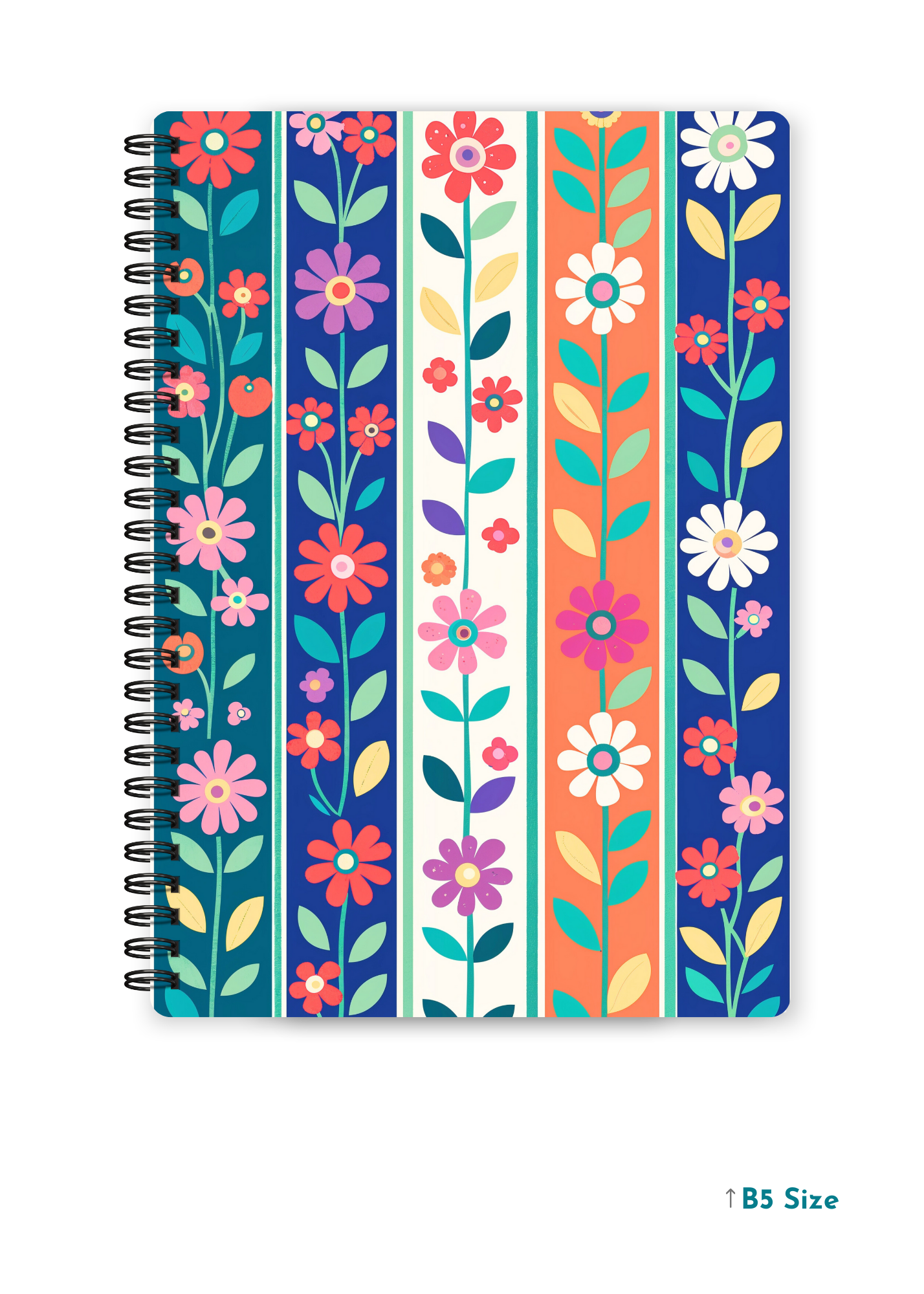 TRIBAL ECHO cover page - A4 / B5 Size Wiro Notebook