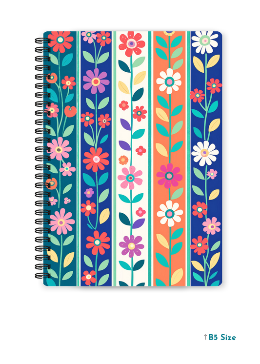 TRIBAL ECHO cover page - A4 / B5 Size Wiro Notebook