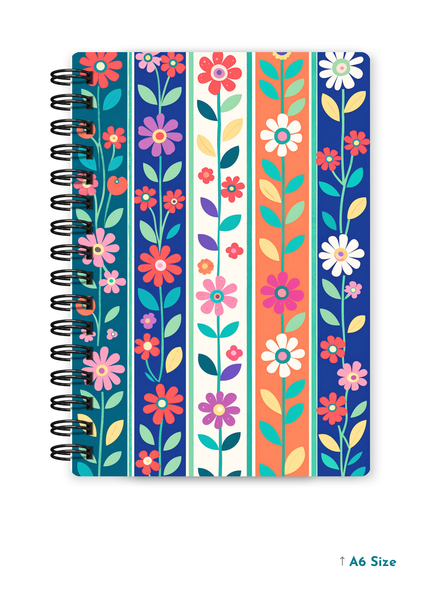 TRIBAL ECHO cover page - A5 / A6 Size Wiro Notebook