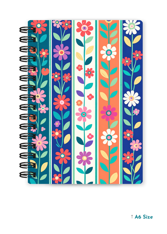 TRIBAL ECHO cover page - A5 / A6 Size Wiro Notebook