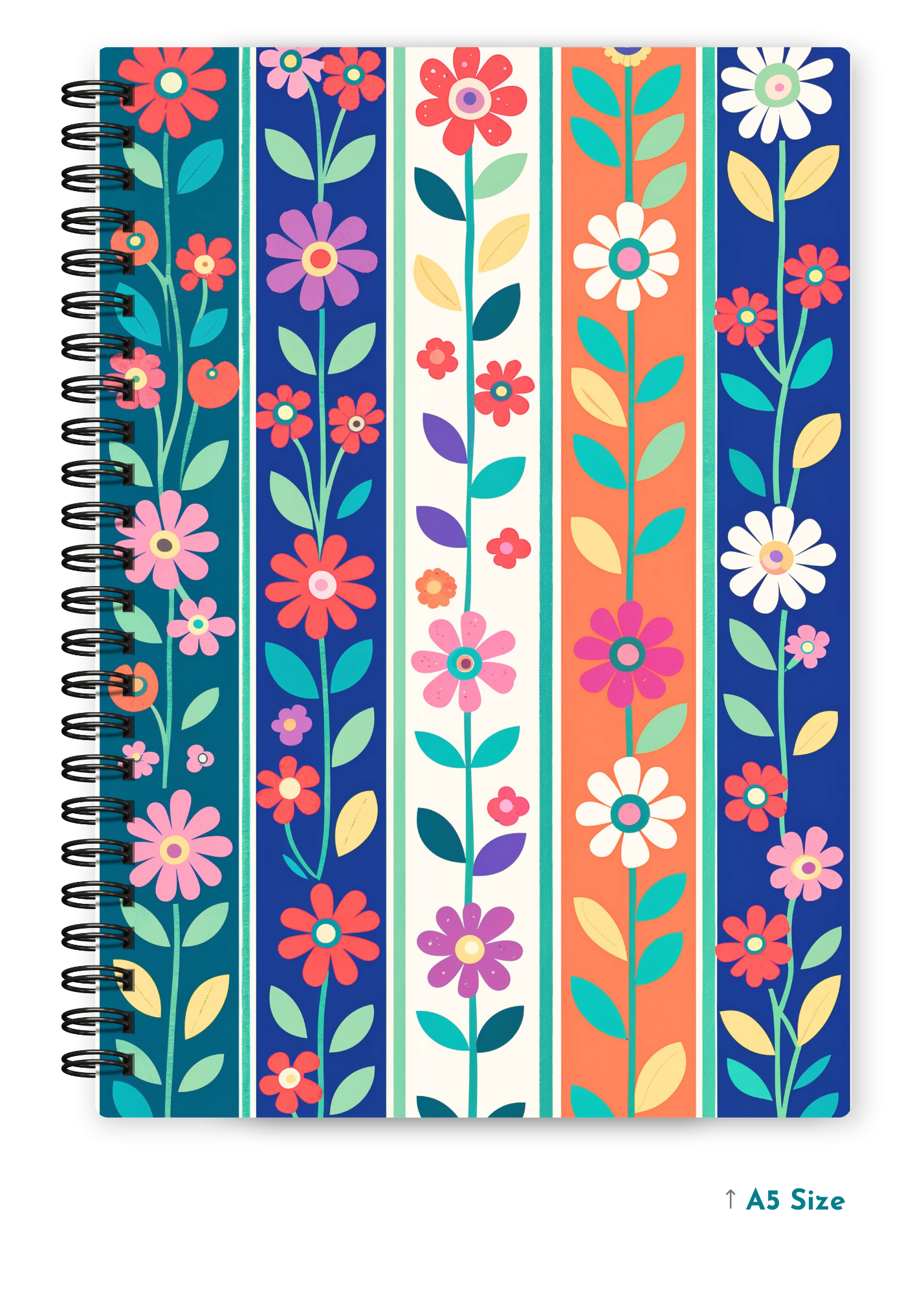 TRIBAL ECHO cover page - A5 / A6 Size Wiro Notebook