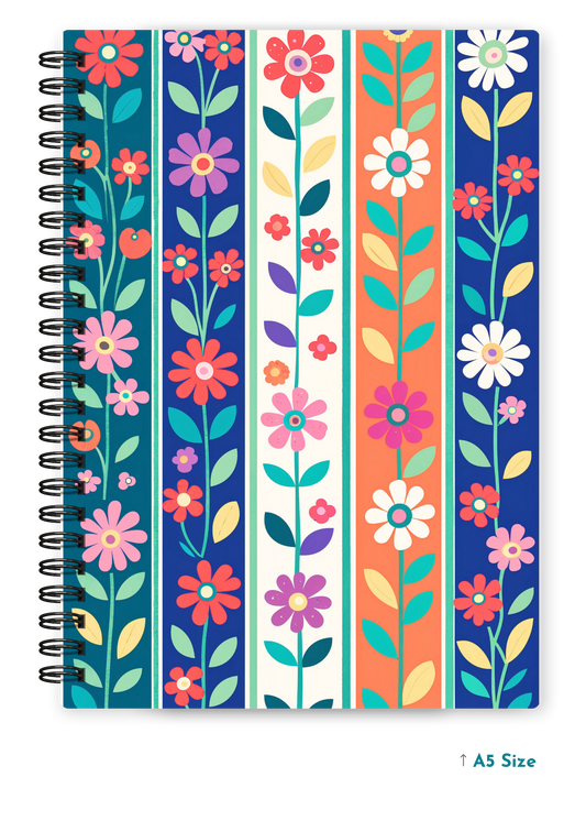 TRIBAL ECHO cover page - A5 / A6 Size Wiro Notebook