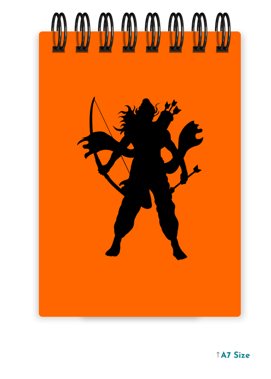 PRABHU SRI RAM (2) cover page - A7 Size Pocket Notepad