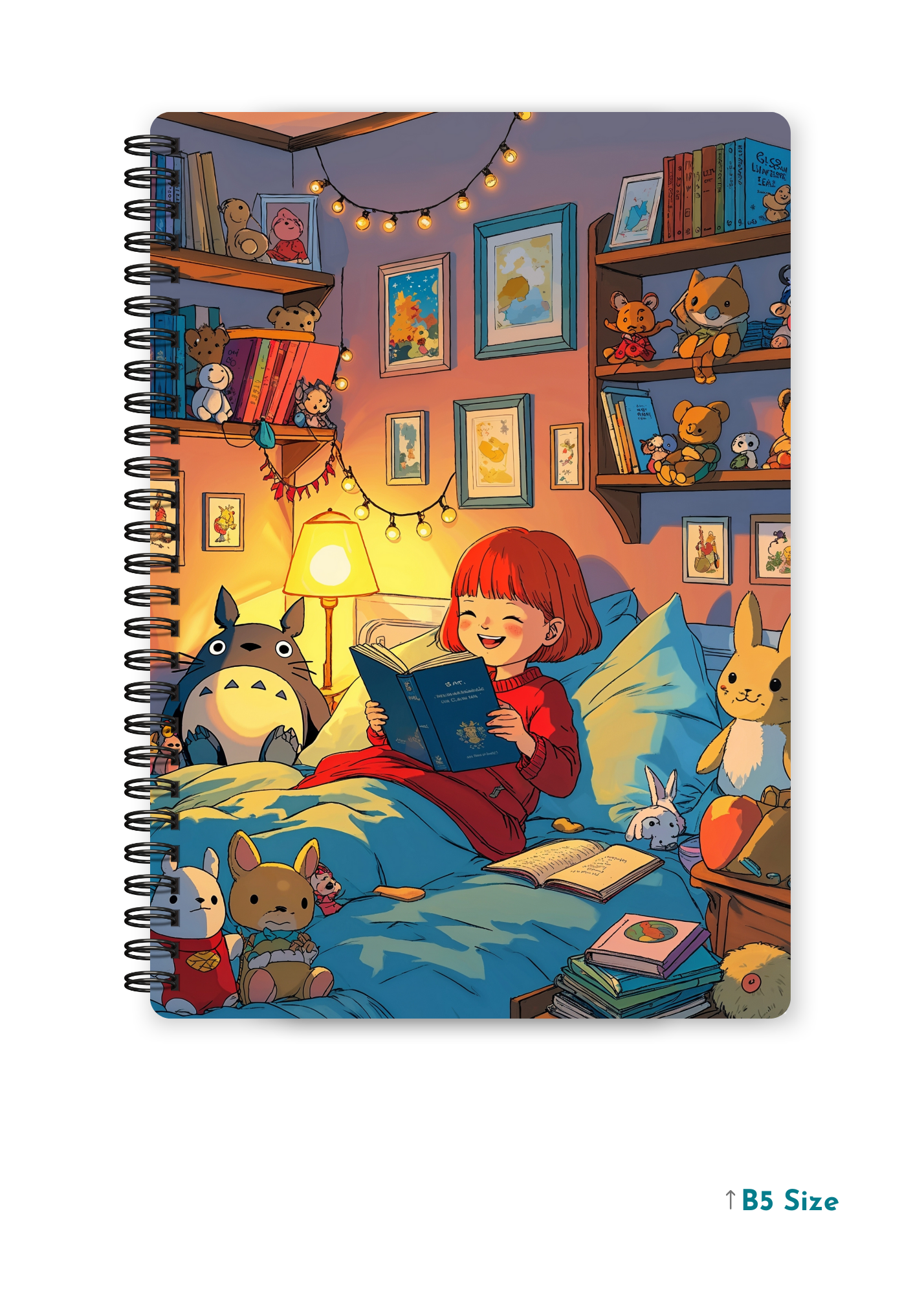 SIMPLE JOYS cover page - A4 / B5 Size Wiro Notebook