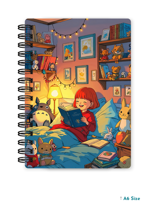 SIMPLE JOYS cover page - A5 / A6 Size Wiro Notebook