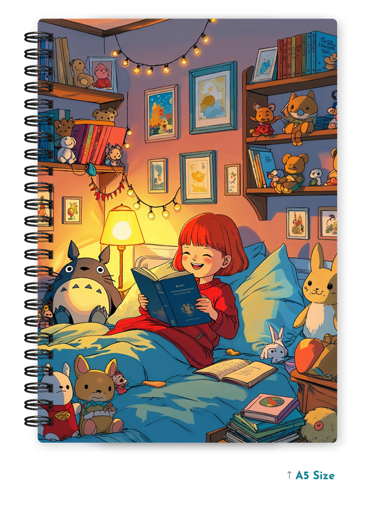 SIMPLE JOYS cover page - A5 / A6 Size Wiro Notebook