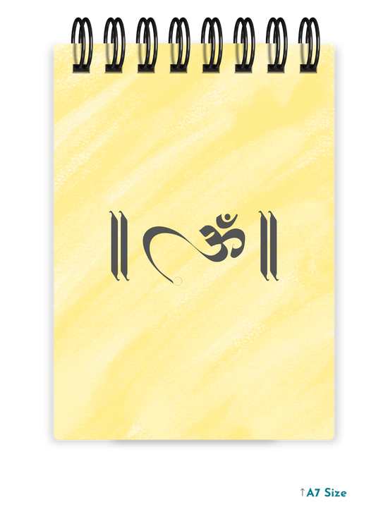 OM (3) cover page - A7 Size Pocket Notepad