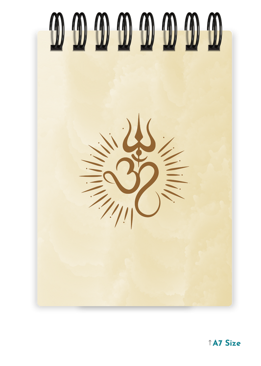 OM (2) cover page - A7 Size Pocket Notepad