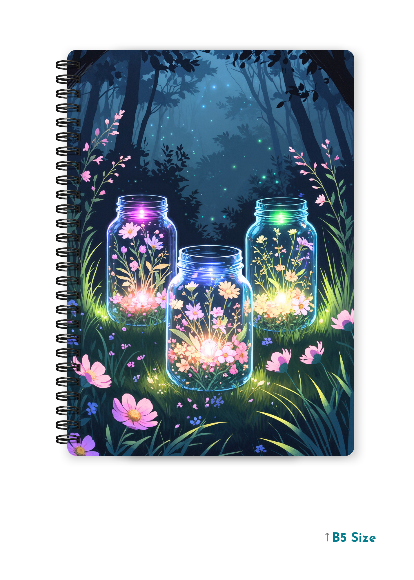 MAGICAL TWILIGHT cover page - A4 / B5 Size Wiro Notebook
