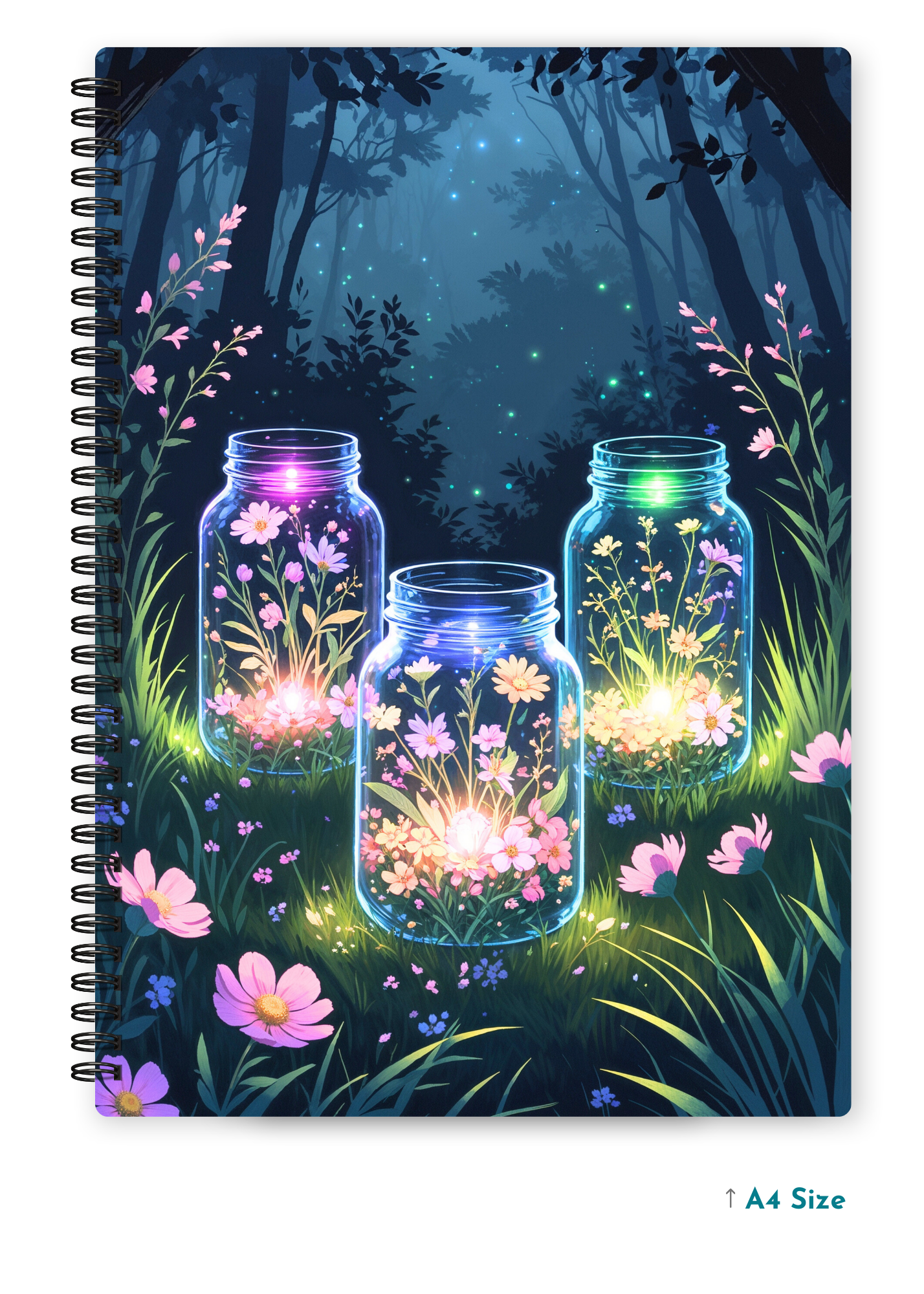 MAGICAL TWILIGHT cover page - A4 / B5 Size Wiro Notebook