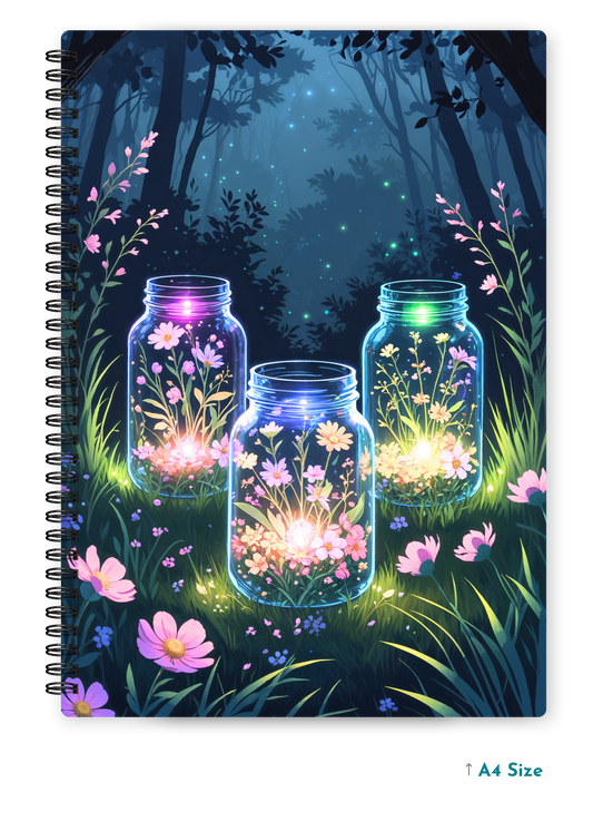 MAGICAL TWILIGHT cover page - A4 / B5 Size Wiro Notebook