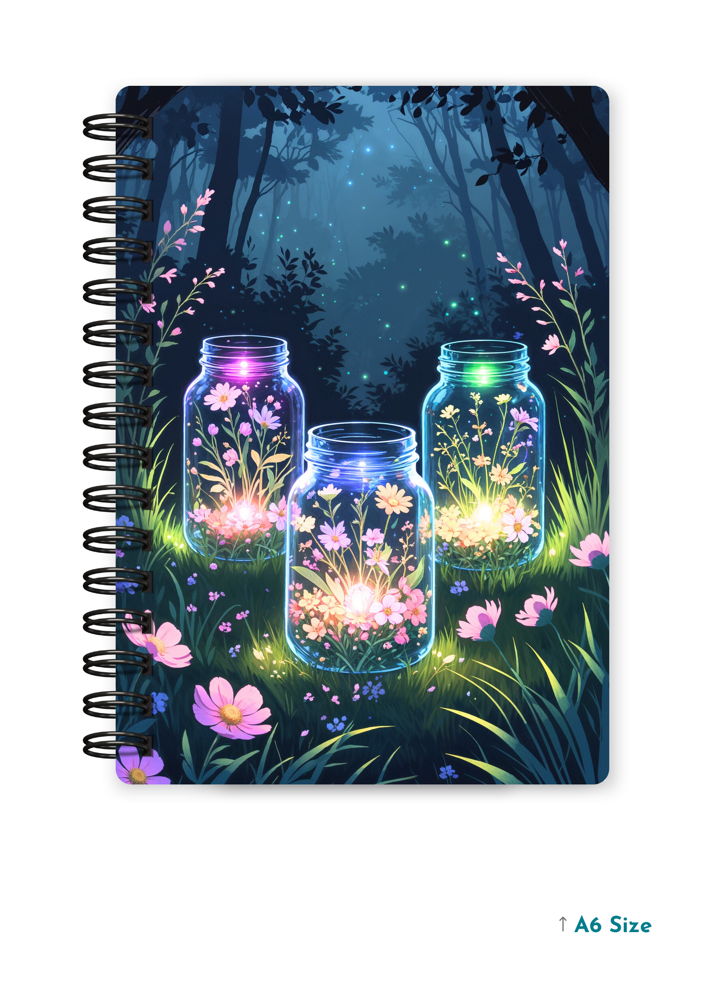 MAGICAL TWILIGHT cover page - A5 / A6 Size Wiro Notebook